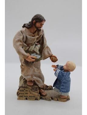 Vintage Ashton Drake Walking With The Lord Collection "Give Us This Day"